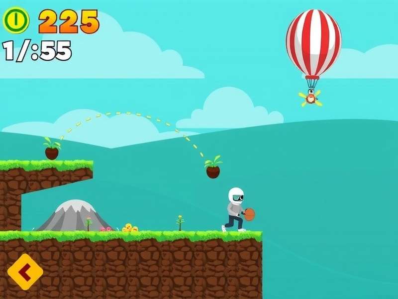 Coimbatore Sky Diver Player Performing a Stunt Coimbatore Sky Diver Gameplay Screenshot